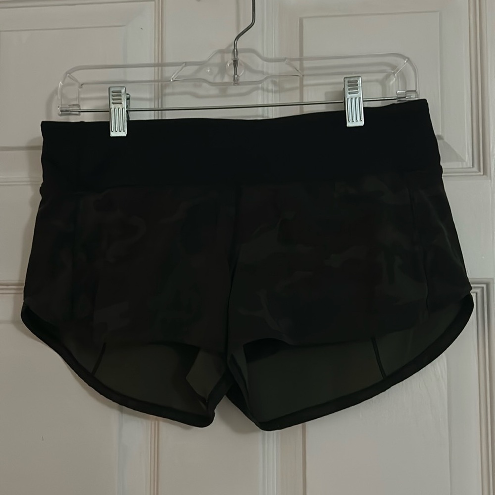 Lulu lemon camo athletic shorts
